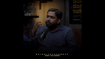 Struggle Khan sir 🥺Ft:@rajshamani #shortvideo #motivation #podcast #shorts #khansir #nevergiveup