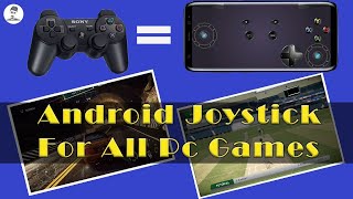 How to use Mobile Phone As a wireless Gamepad Joystick | Droidjoy screenshot 5