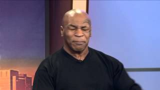 Mike Tyson Re-Enacts Biting Off The Ear On Wgn Morning News