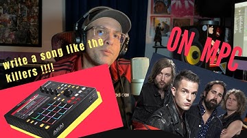 Making a song like The Killers using MPC ONE . #akai #mpc