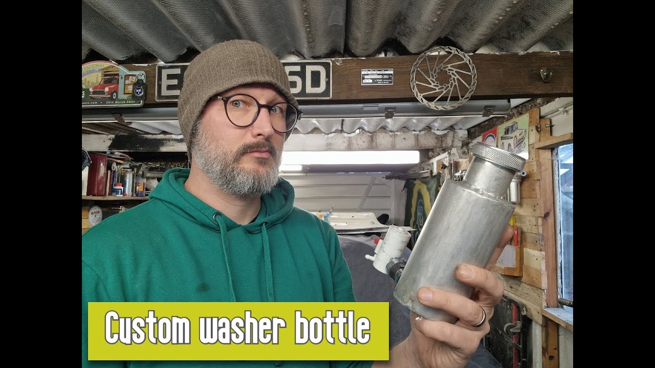 Поэтому я сделал бутылку для шайбы.