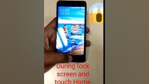 Xiaomi Redmi 4A flash light trick