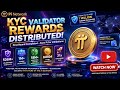 Pi KYC Validator Rewards: First Round Done ๐