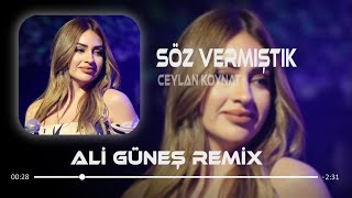 Ceylan Koynat - Söz Vermiştik ( Ali Güneş Remix ) Sen Doğruydun Bense Sahte Resimi