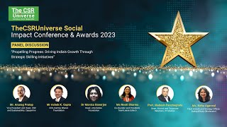 Panel discussion on Skill Development & Livelihood | TheCSRUniverse Social Impact Conference 2023