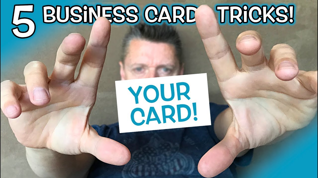 5 Ways to Give out your Business Card LIKE A BADASS!