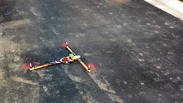 Rushed T Copter Build - Flight Test