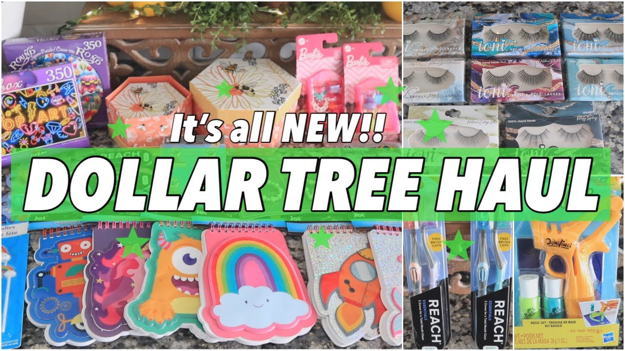DOLLAR TREE HAUL **BRAND NEW $1.00 FINDS** I DID NOT EXPECT TO FIND MORE OF THESE!