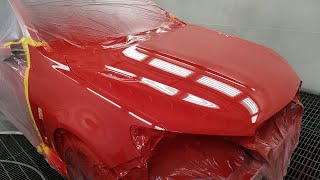 Sting Red VF SS Commodore Spray Painting