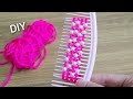 Incredible ideas never seen not once with comb and yarn - Amazing DIY craft ideas