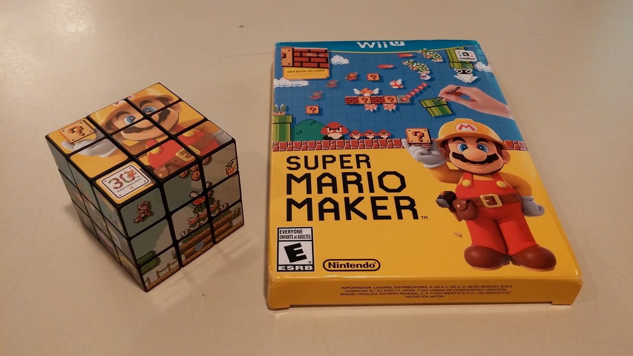 Super Mario Maker Rubik's Cube?! 