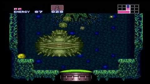Super Metroid: Spore Spawn Boss