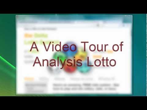 Analysis Lotto Software Demo