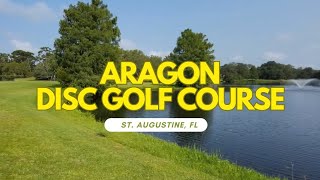 Scouting Aragon Disc Golf Course: St. Augustine FL