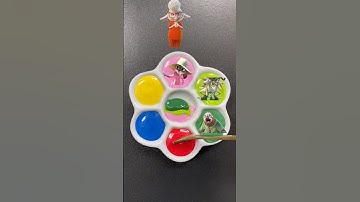 Zootopia 2 colour mixing #colourmixing #satisfying #art #zootopia