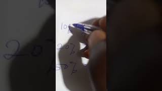 solution for percentage