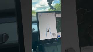 How to use Tesla autopilot enhanced full self driving #tesla  #autopilot