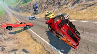BeamNG drive - loss of vehicle control - YOUTUBE screenshot 5