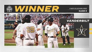 Vanderbilt vs. Stanford: 2021 College World Series highlights