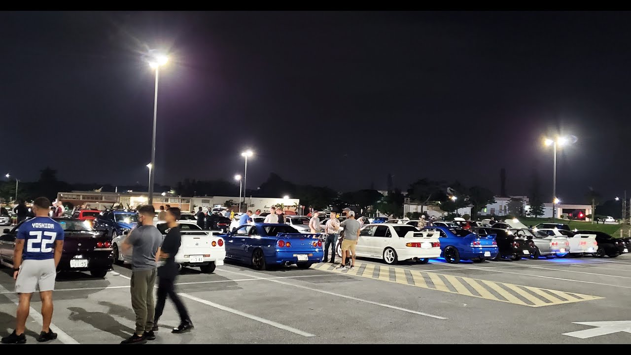 JDM car meet we all been waiting for in Japan. Crazy R33 build. - YouTube