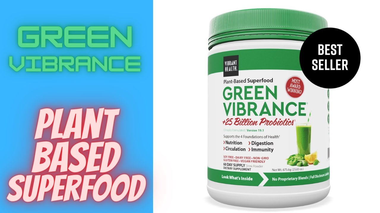 Green Vibrance Superfood Powder Quick Review! YouTube