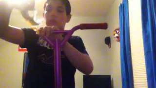 How to fix snapped scooter bars