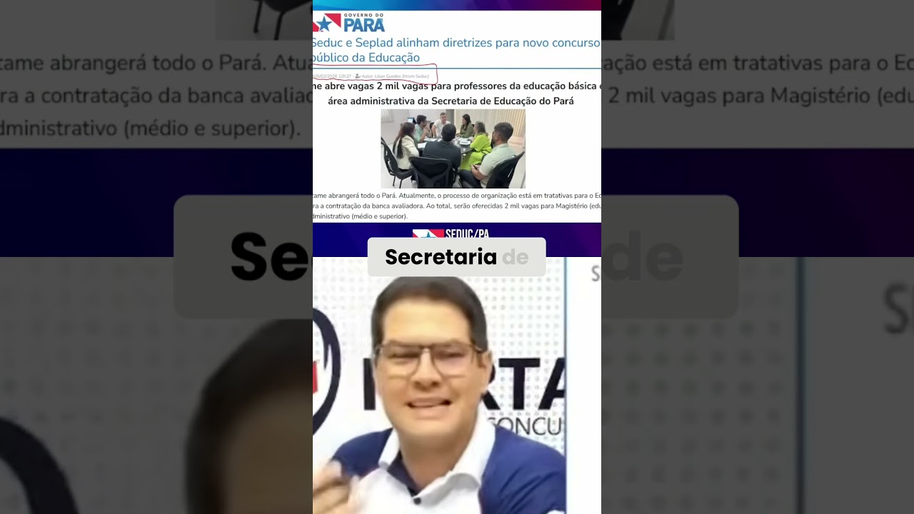 Concurso Seduc PA: Edital com 2000 Vagas em Breve!