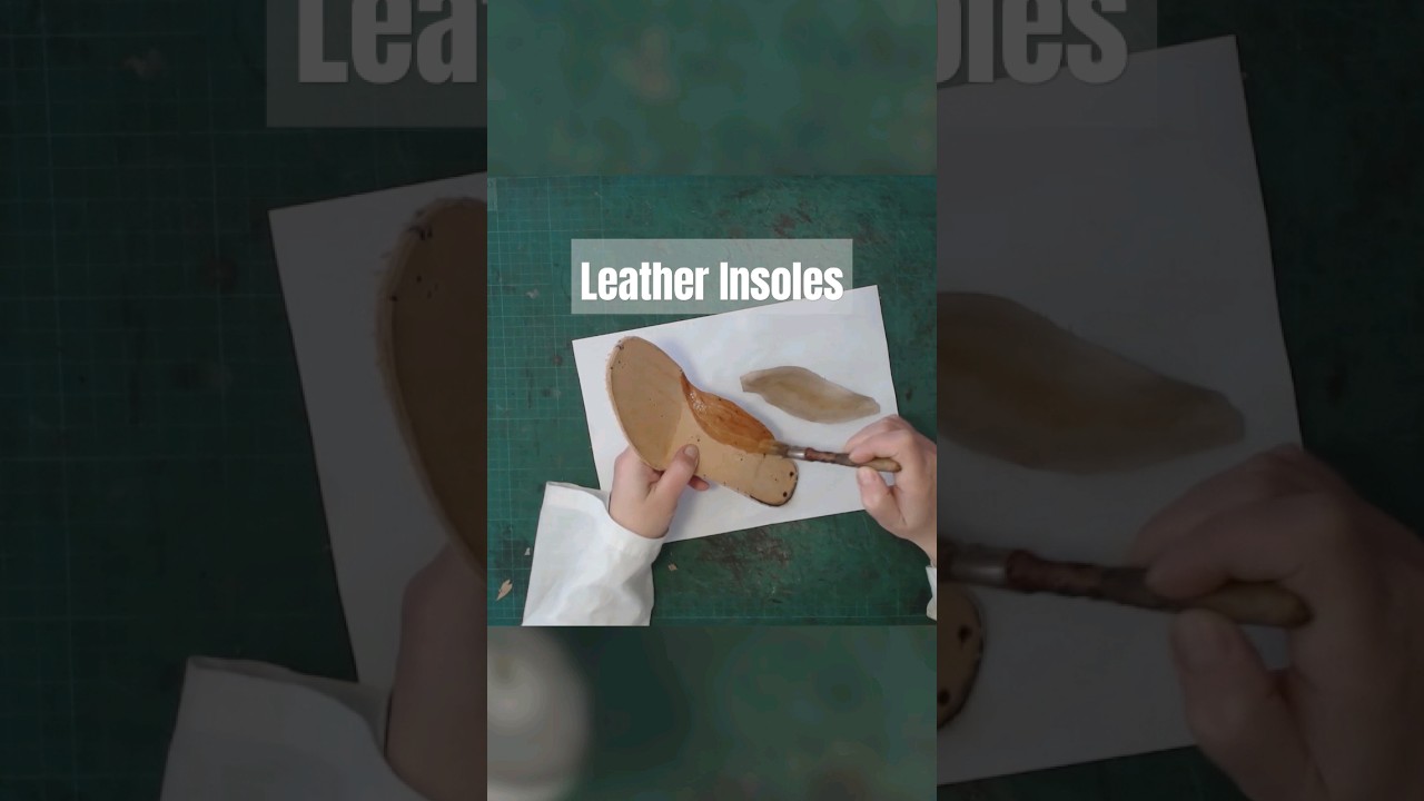 Shoemaking Courses-leather insoles 
