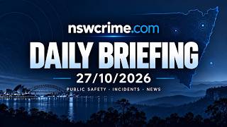 Daily Briefing 27/10/2026 - NSWCrime.com - Public Safety, Incidents and News