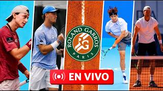 Ignacio Buse y Mac Kiger vs Ray Ho y Hendrik Jebens por Roland Garros, dobles