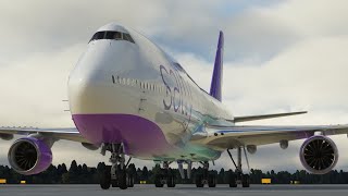 Updated guide to starting the Salty Boeing 747-8i from cold and dark in Microsoft Flight Simulator