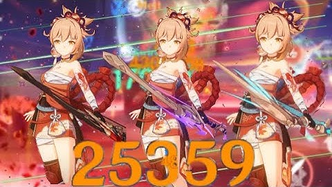 Weapon Comparison | Thundering Pulse vs Skyward Harp vs R2 Rust for Yoimiya