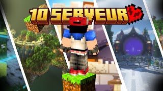 Top 10 des MEILLEURS serveurs Minecraft en 2025
