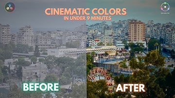 Cinematic Color Grading in Davinci Resolve in Under 9 Minutes | Dehancer Pro Tutorial