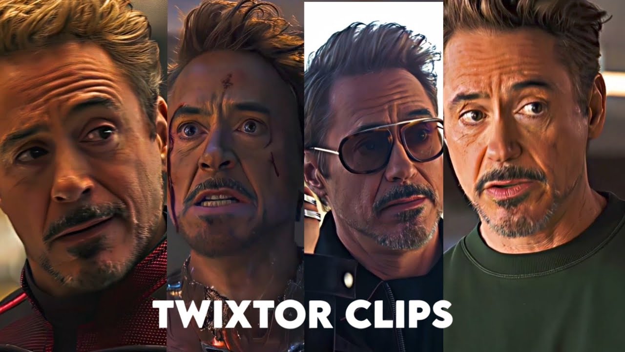 Tony Stark Twixtor 4K| Iron Man Twixtor 4K 