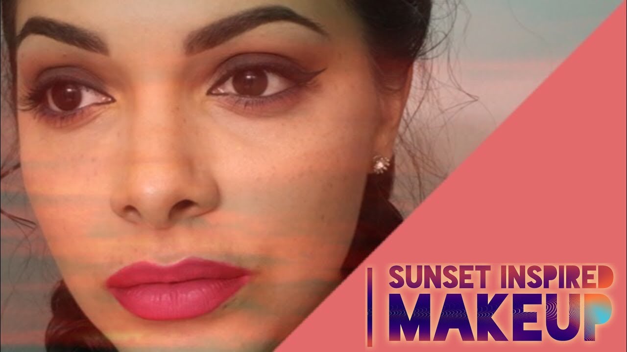 Full Face Makeup | Sunset Inspired Smokey Eye