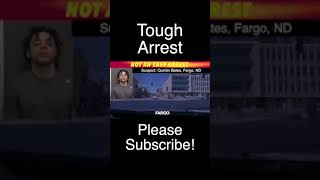 Not An Easy Arrest In Downtown Fargo