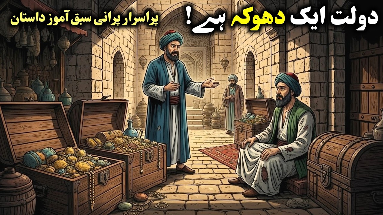 Sukun Ki Talash | दौलत एक धोका है | Urdu Hindi Moral Story | Daulat Ek Dhoka Hai