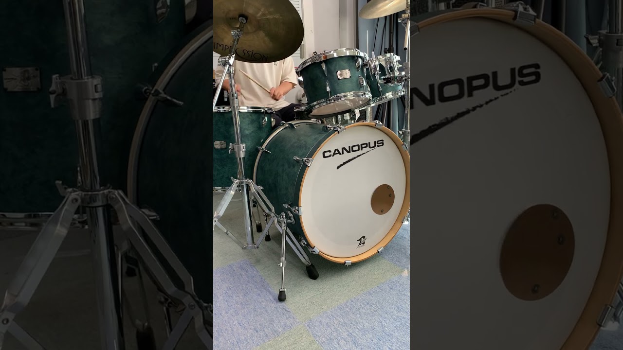 CANOPUS YAIBA II Groove Kit 新色Indigo Matt LQ 