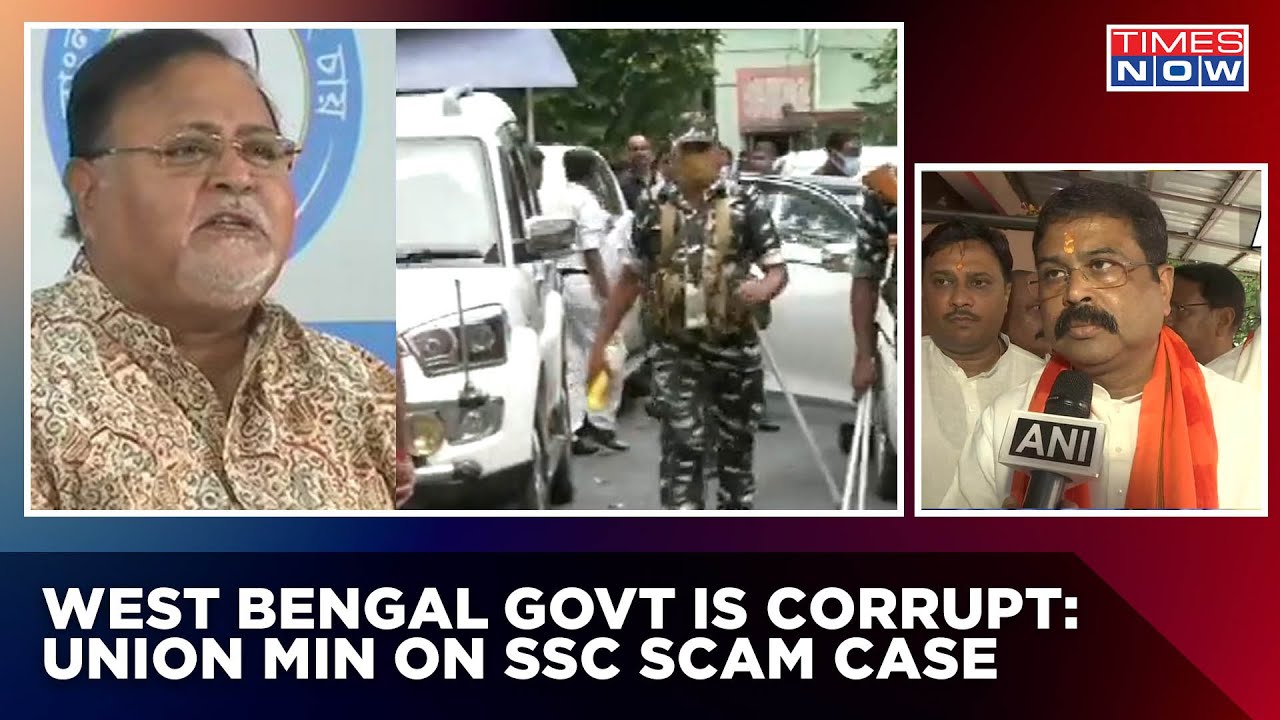 West Bengal Govt Is Corrupt: Union Minister Dharmendra Pradhan On Arrest Of TMC's Partha Chatterjee