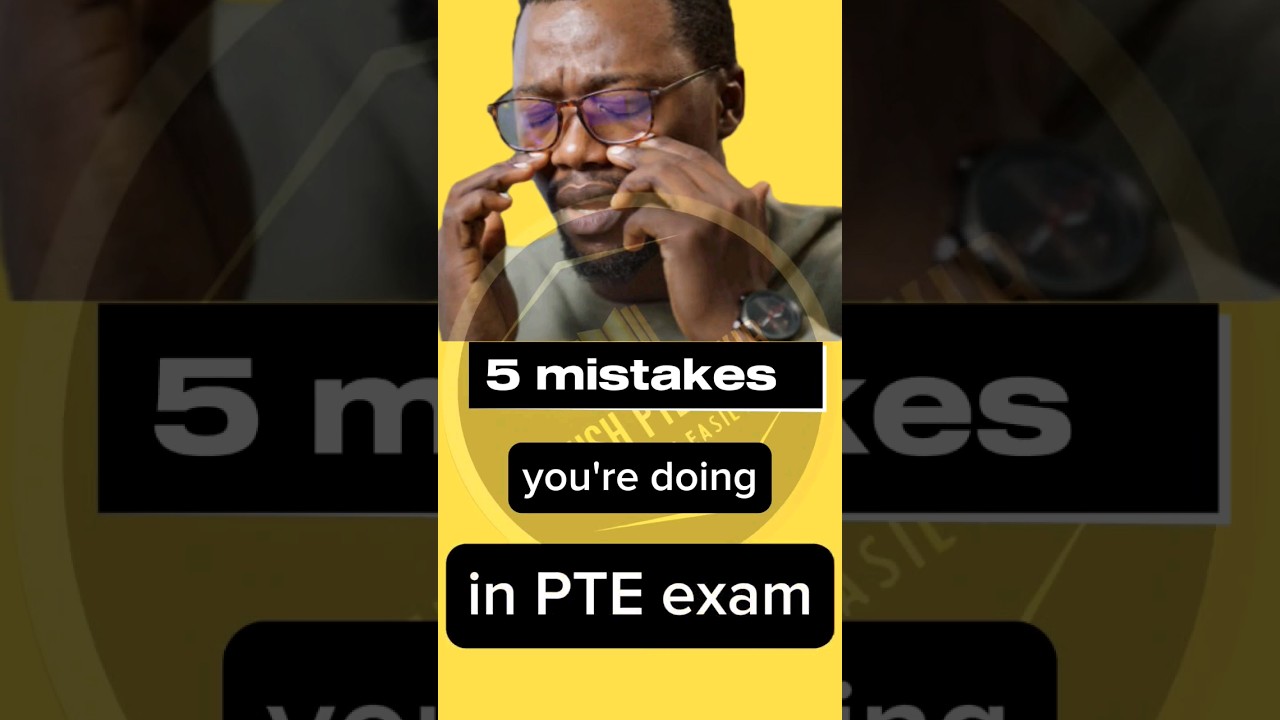 DO not do them in PTE exam | PTE latest updates