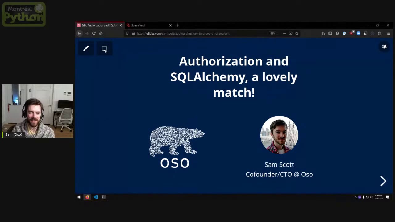 Thumbnail for Sam Scott: Authorization and SQLAlchemy - Montréal-Python 83 – Minimum Night