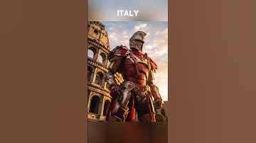 Countries as gundam robot generated by AI Part 2 #shorts #ai #aiart #geography #aiartist #countries