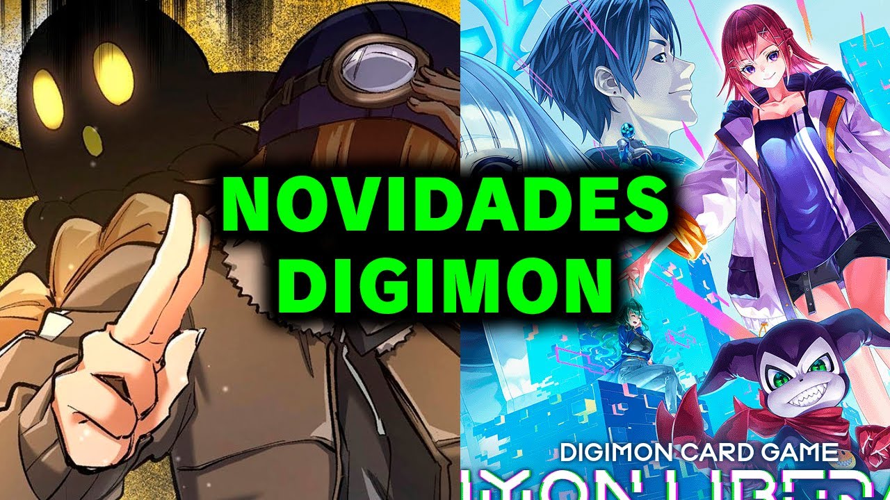 Novo Digimon, Liberator, Source Code e mais - Novidades Digimon - YouTube