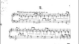 Robert Fuchs | 4 Klavierstücke, Op.2/2