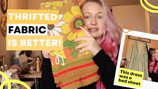 Unbelievable Reasons Why Thrifting Fabric is a Total Game Changer | This will change your life