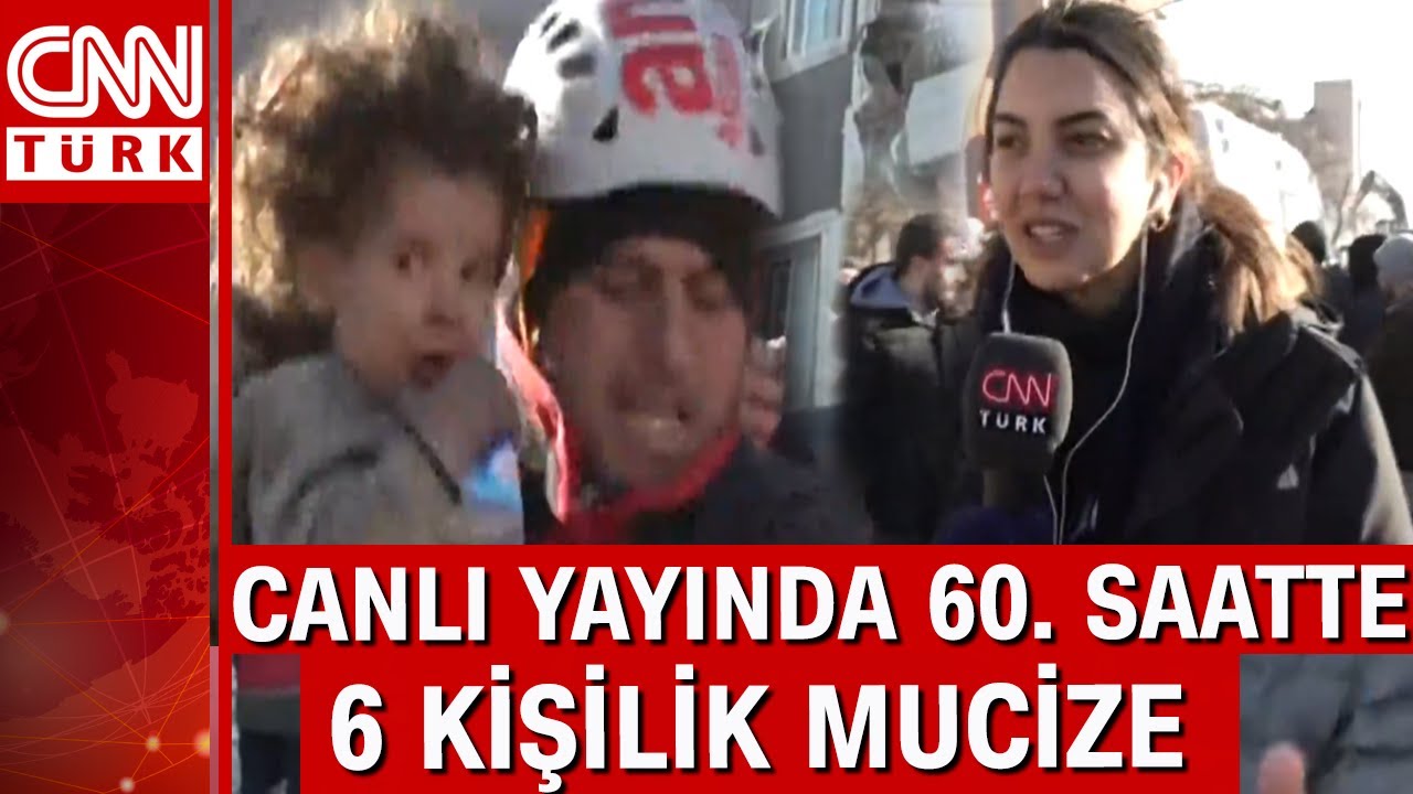 Kahramanmaraş'ta 60. saatte 6 kişilik mucize! Fulya Öztürk yaşananları canlı aktardı
