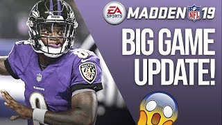 EA Just Changed Madden 19 ONCE AGAIN....Another Big Title Update