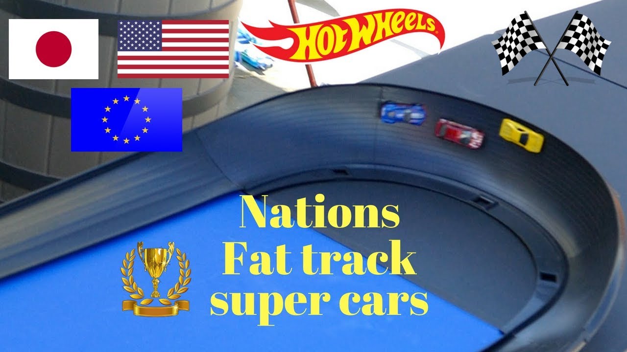 hot wheels fat track curve