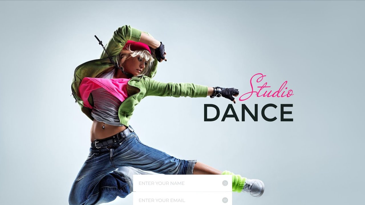 Dance Studio - Special Education Clean HTML5 Landing Page Template by RockThemes - 55595